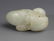 A WHITE JADE PENDANT FIGURE OF "LUCKY BOY" - 4