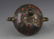 TWO HANDLE CLOISONNE ENAMEL BRONZE CENSER - 3