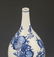 A LARGE BLUE AND WHITE TREE PAINTED VASE - 2