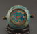 A BRONZE CLOISONNE FISH HANDLE CENSER - 3