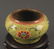 A SMALL BRONZE CLOISONNE ENAMEL CENSER - 2