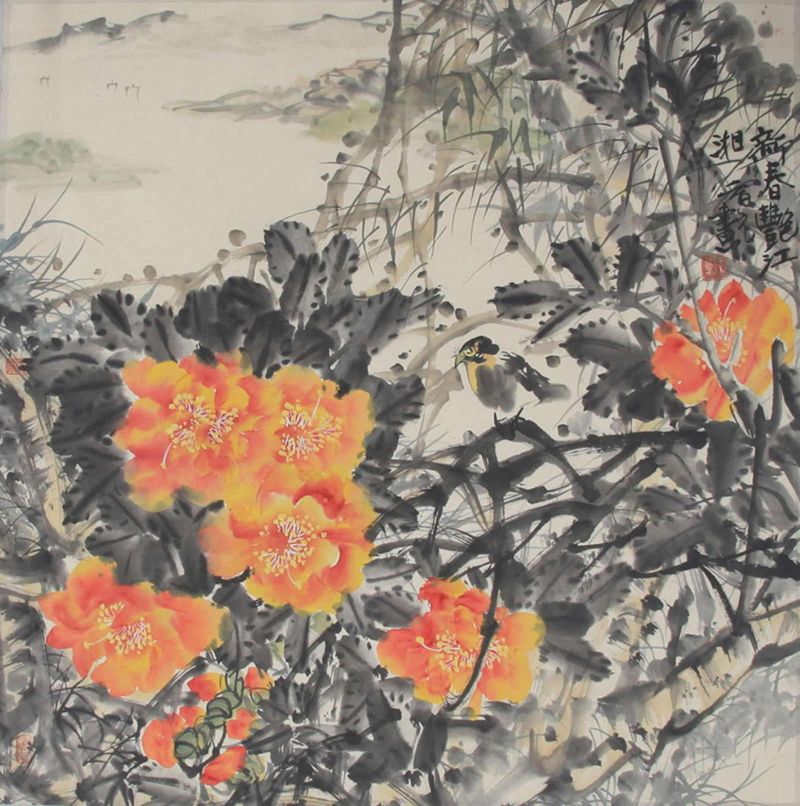 WANG CHUN YUAN CHINESE PAINTING, ATTRIBUTED TO (1 of 4)