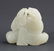 A FINELY BOY WITH LOTUS CARVING PALE CELADON JADE - 2