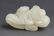 A FINELY BOY WITH LOTUS CARVING PALE CELADON JADE - 4