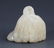 A FINELY CARVED HETIAN WHITE JADE PENDANT - 2