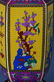 ENAMEL COLOR FLOWER AND BIRD PAINTED SQUARE VASE - 3