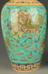 GREEN GLAZED FAMILLE VERTE GUANYIN STYLE VASE - 4