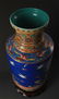 BLUE COLOR FINANCE COLOR FLOWER AND BIRD VASE - 6
