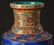 BLUE COLOR FINANCE COLOR FLOWER AND BIRD VASE - 8