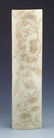 RARE AND FINELY CARVED WHITE JADE ARMREST