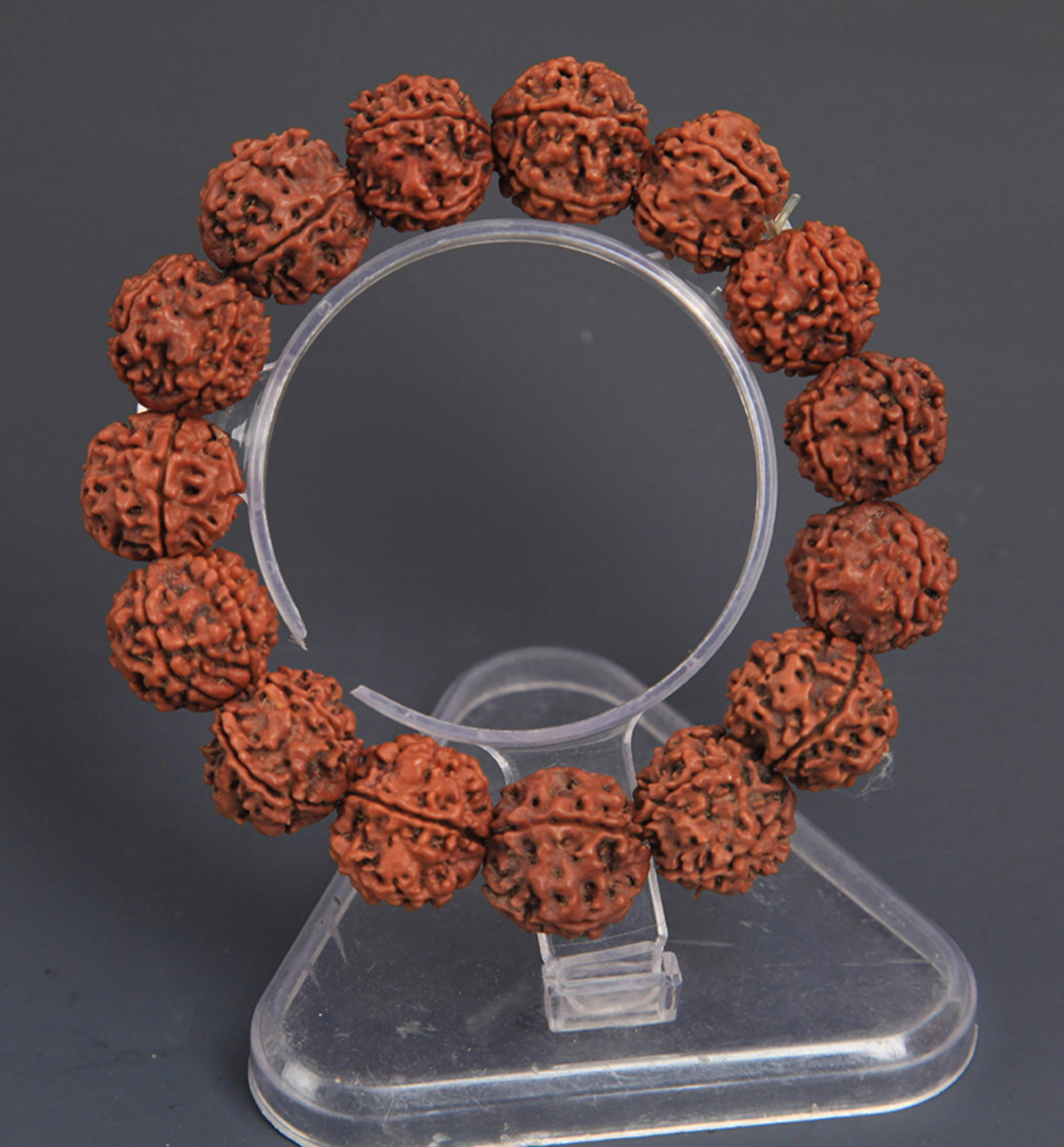 A FINE PU TI SEED "RUDRAKSHA" BRACELETS (1 of 3)