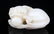 A FINE RUI SHOU CARVING WHITE JADE PENDANT