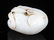 A FINE RUI SHOU CARVING WHITE JADE PENDANT - 5