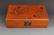 A FINE GILT LACQUERED WOOD JEWELRY BOX - 2