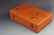 A FINE GILT LACQUERED WOOD JEWELRY BOX - 7