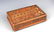 A GILT LACQUERED WOOD BOOK CASE - 2