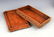 A GILT LACQUERED WOOD BOOK CASE - 6