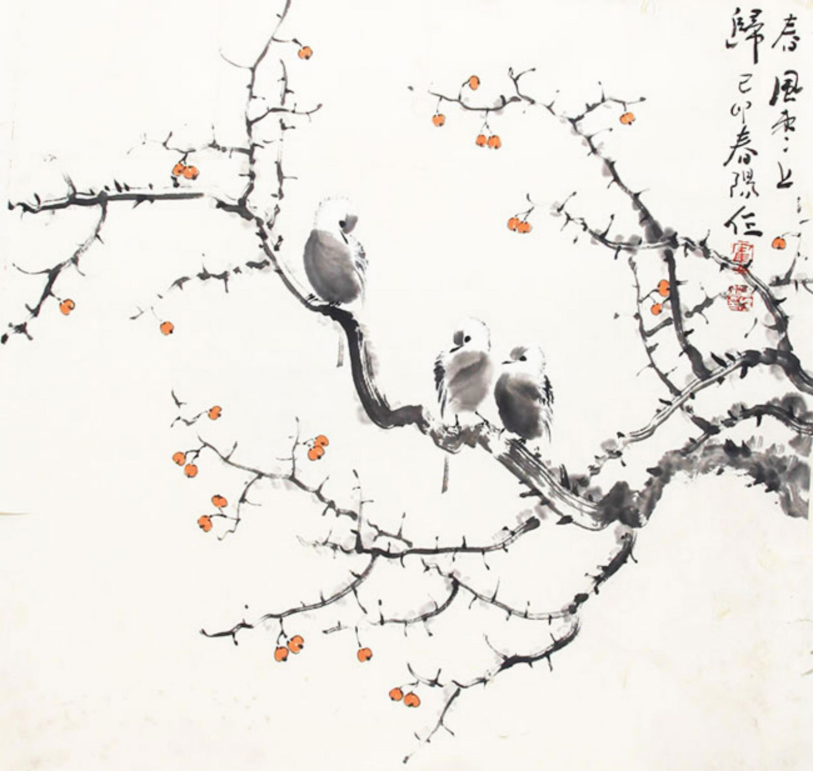 HUO CHUN YANG CHINESE PAINTING, ATTRIBUTED TO (1 of 3)