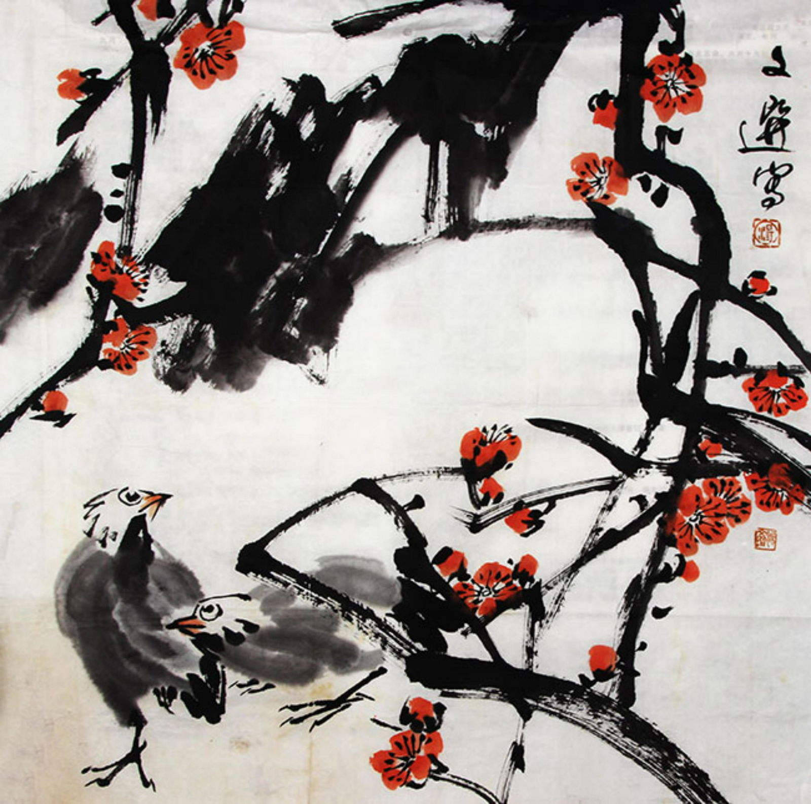 TANG WEN XUAN, CHINESE PAINTING ATTRIBUTED TO (1 of 3)