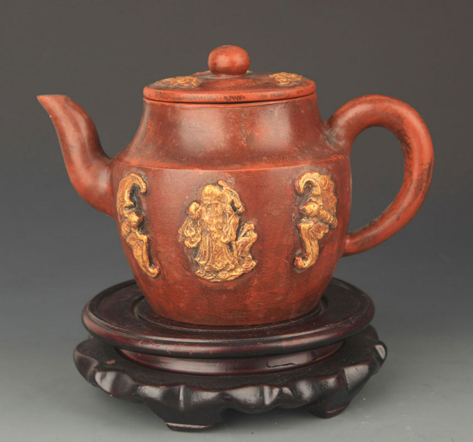 FINE LI ZHONG FANG MARK ZISHA TEAPOT (1 of 5)