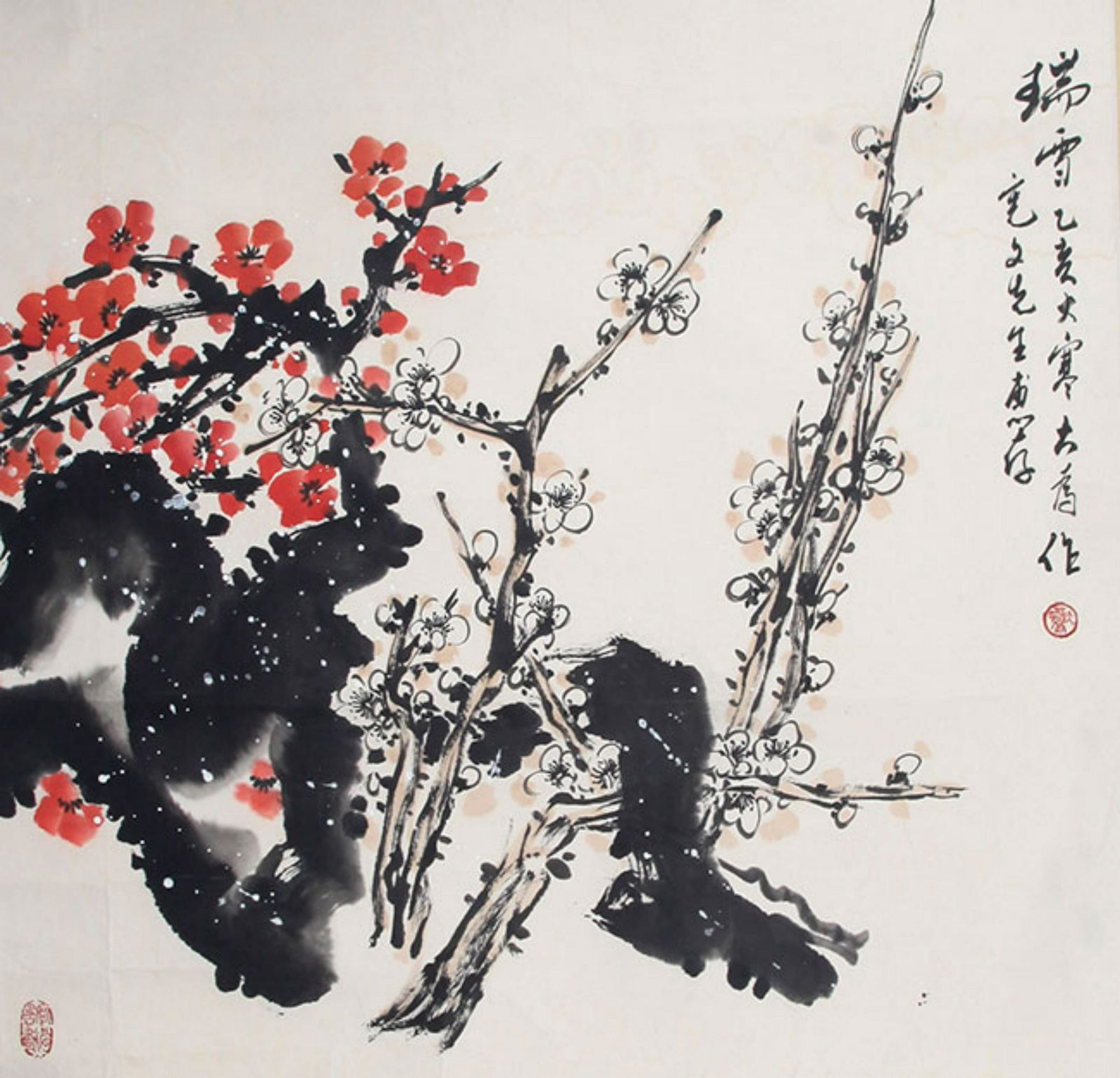 LIU DAWEI, CHINESE PAINTING ATTRIBUTED TO: Modern, High: 25.7 inch; Width: 26.1 inch