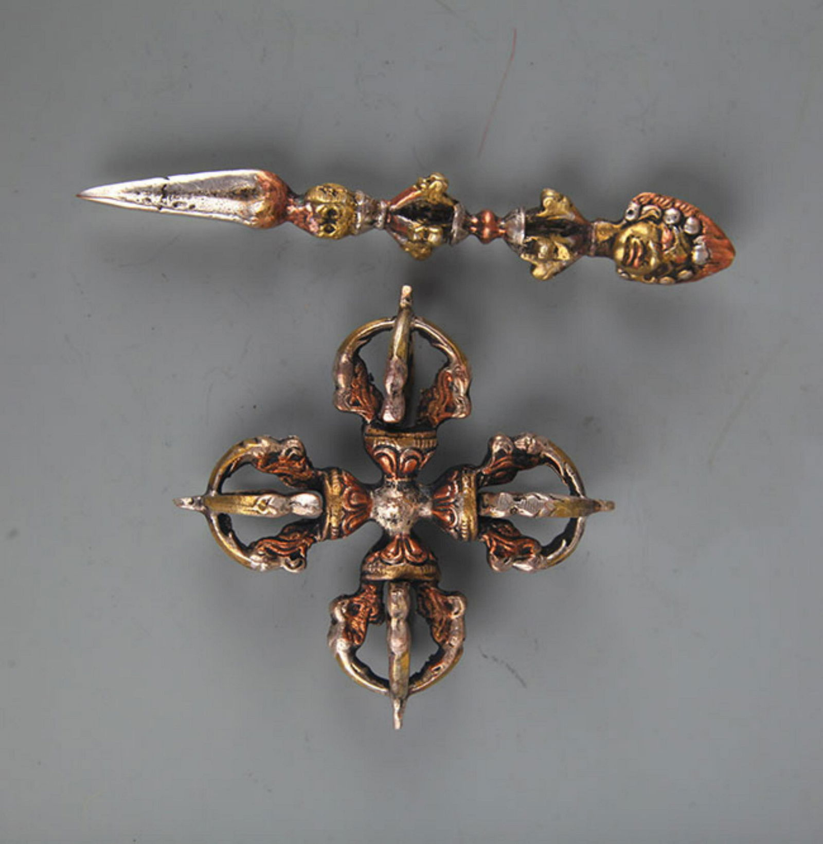 A  TIBETAN BUDDHISM VAJAR AND PHURBA (1 of 5)