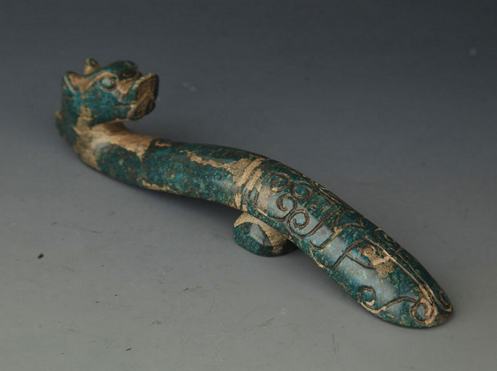 COPY OF FINE OLD JADE BELT HOOK (1 of 4)