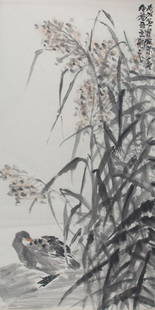 LI XIAO LONG, CHINESE PAINTING ATTRIBUTED TO: Contemporary; High:53.00 inch; Width:26.5 inch