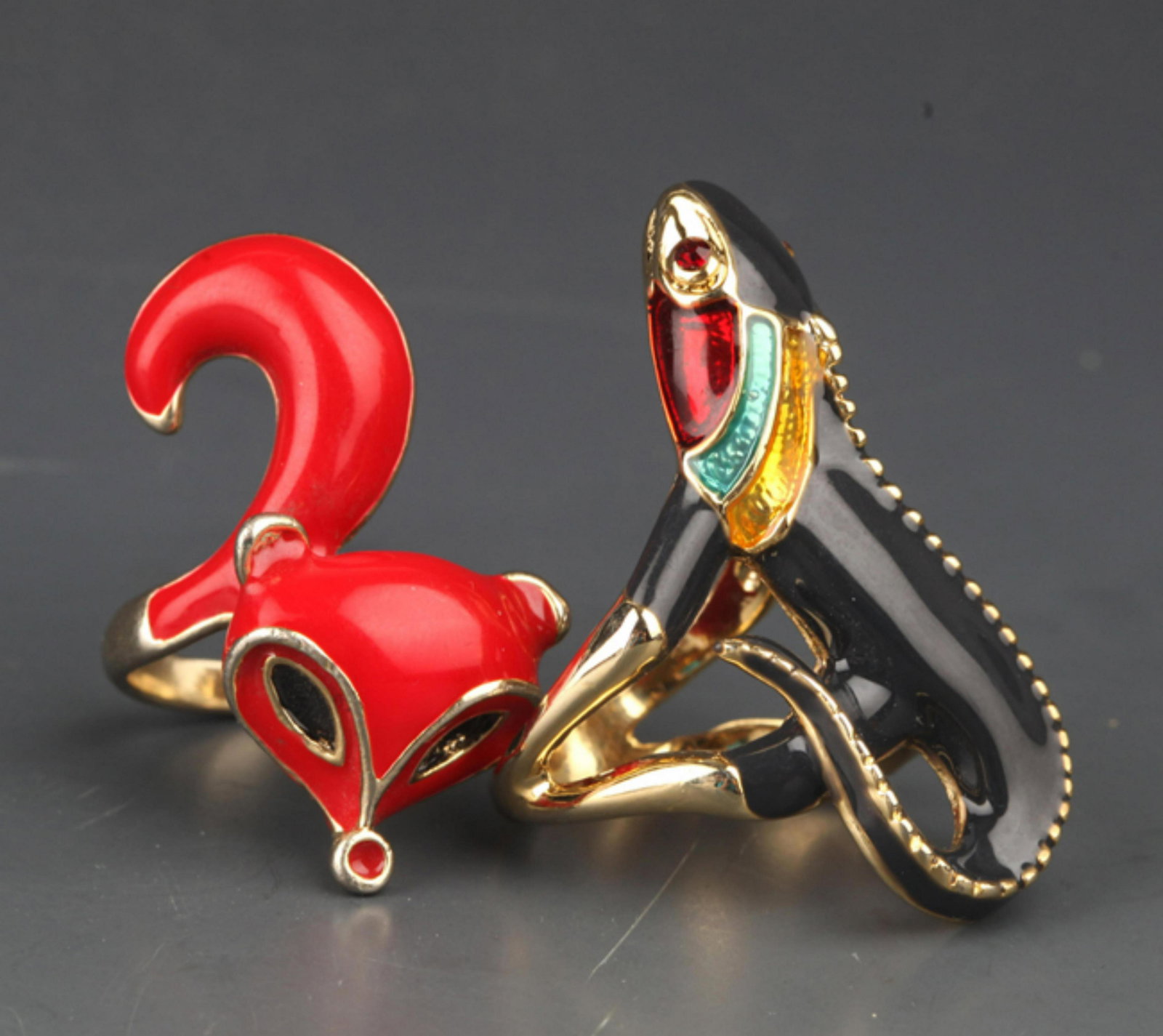 TWO FINE FASHION RING (1 of 3)