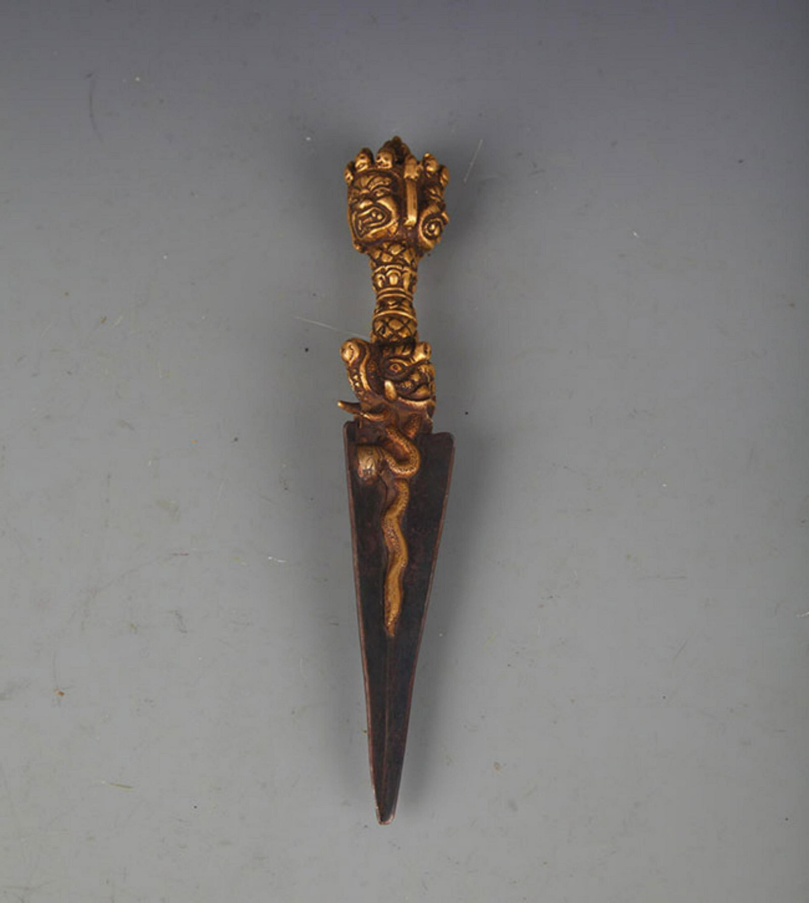 A FINE TIBETAN BUDDHISM INSTRUMENTS PHURBA (1 of 7)