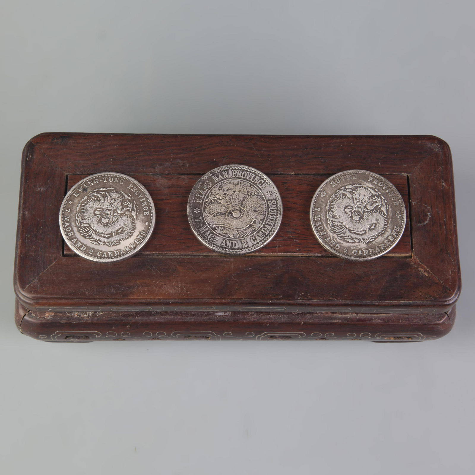 GROUP OF THREE OLD CHINESE COIN (1 of 5)