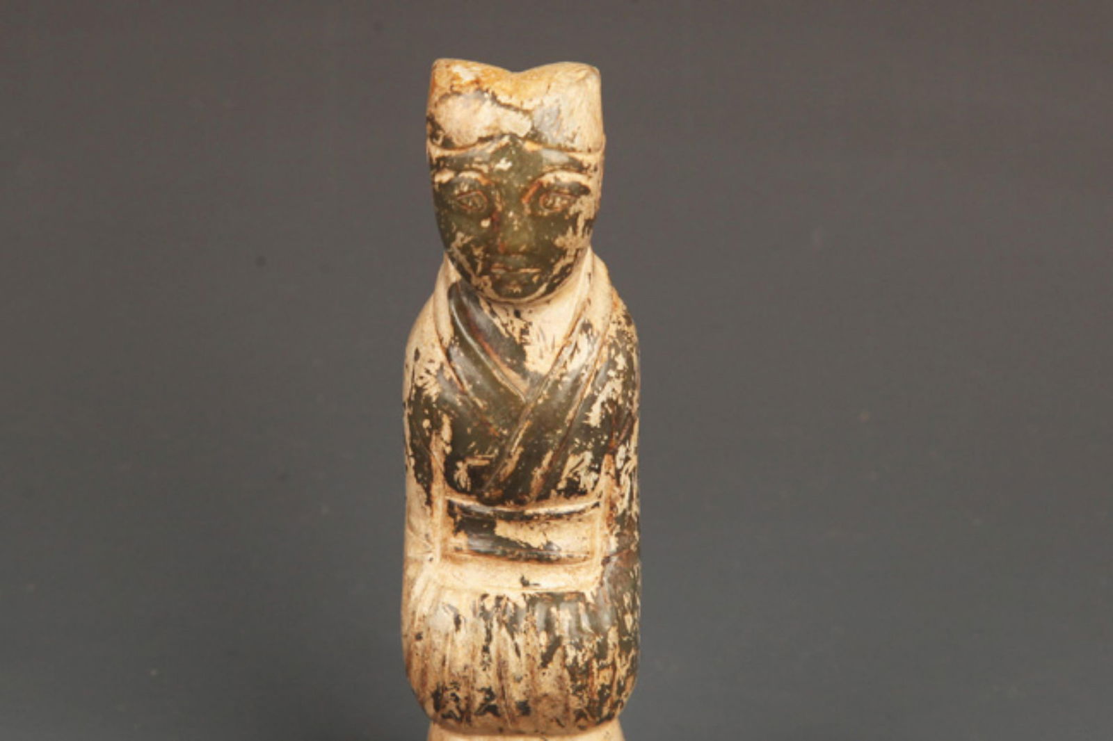OLD JADE IN HUMAN FIGURE (1 of 6)