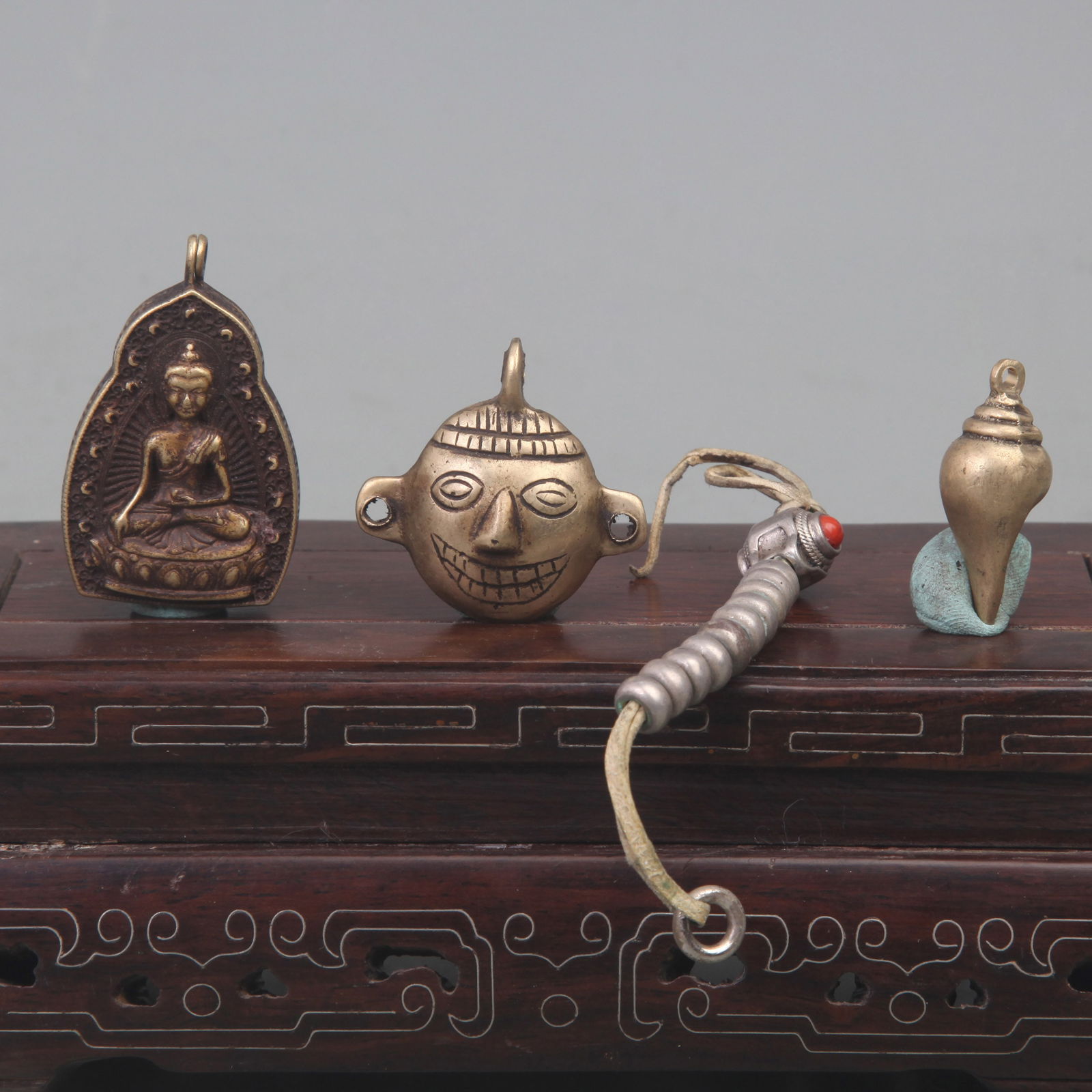 TIBETAN BUDDHIST STATUES, RITUAL IMPLEMENTS (1 of 5)