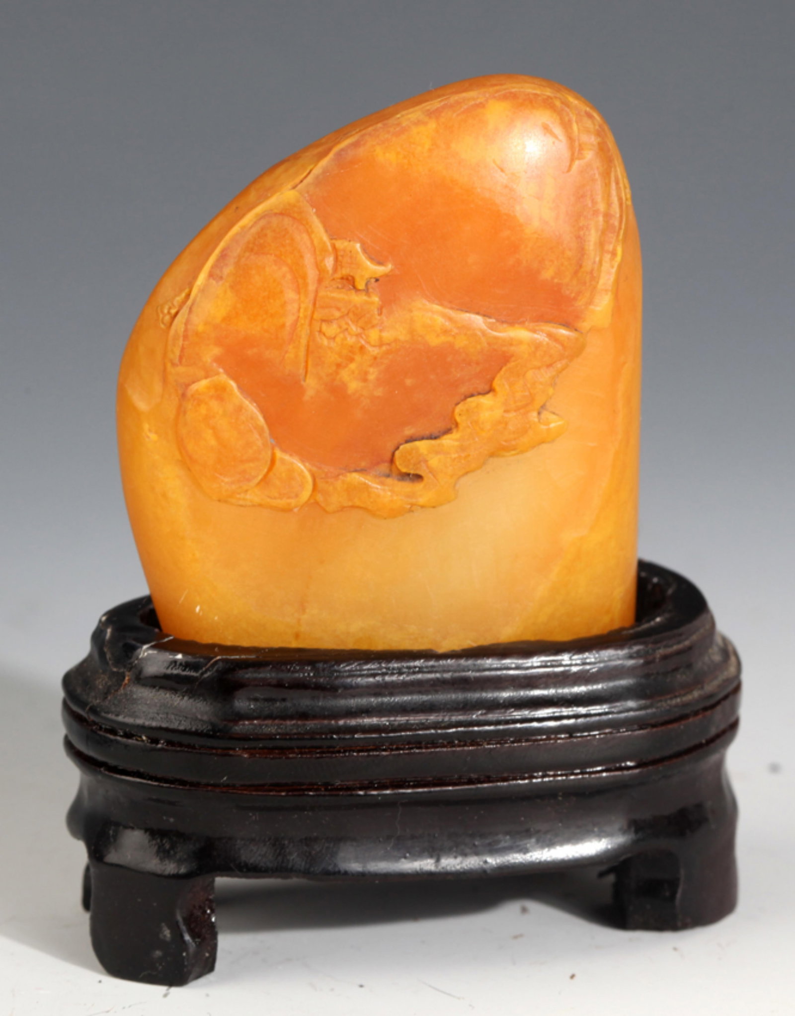 SHOUSHAN STONE LANDSCAPE SCULPTURE: 20th Century,High: 2.5 inch; Width: 2.00 inch