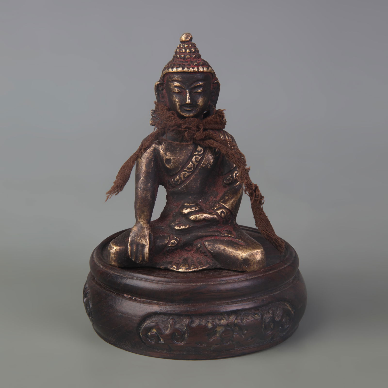 A FINE SMALL TIBETAN BUDDHISM STATUE (1 of 5)