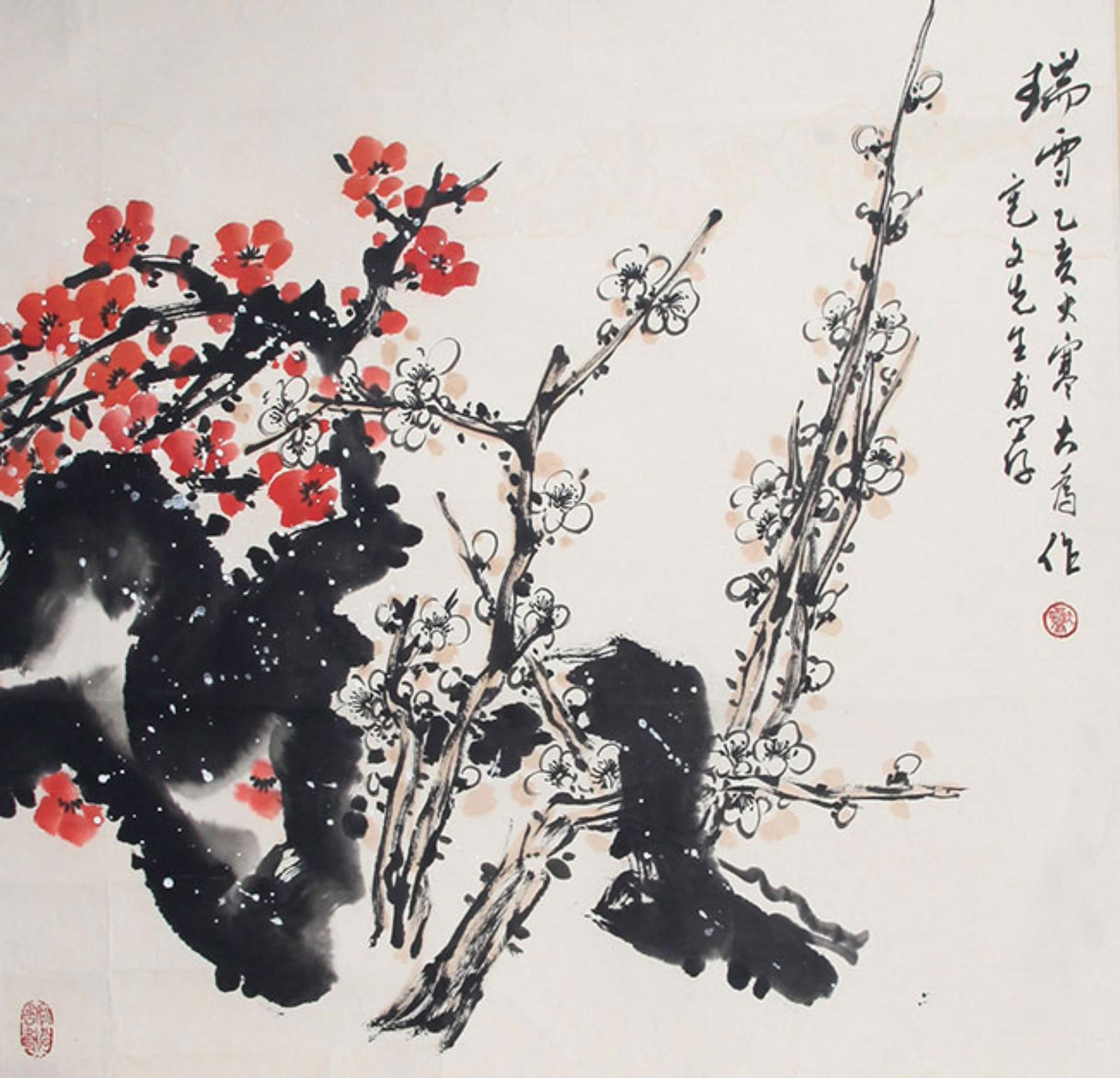 LIU DAWEI, CHINESE PAINTING ATTRIBUTED TO: Modern, High: 25.7 inch; Width: 26.1 inch