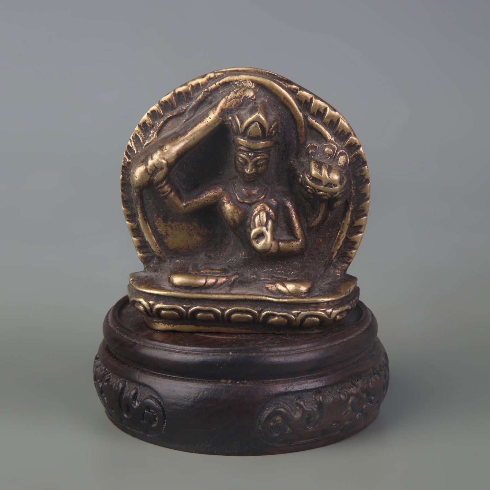 A FINE TIBETAN BUDDHIST SMALL BUDDHA STATUE (1 of 5)