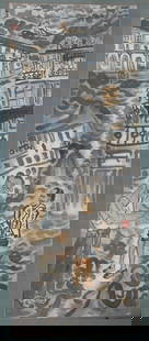 LI XIAO XUAN, CHINESE PAINTING ATTRIBUTED TO: Modern, High: 53.00 inch; Width: 20.5 inch;