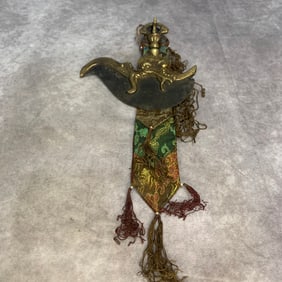 A FINE TIBETAN BUDDHISM RITUAL PENDANT