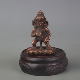 SMALL TIBETAN BUDDHISM BUDDHA STATUE
