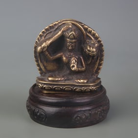 A FINE TIBETAN BUDDHIST SMALL BUDDHA STATUE