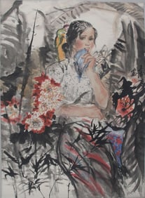 WAN TAO, CHINESE PAINTING ATTRIBUTED TO
