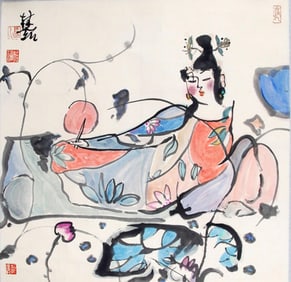 CHINESE PAINTING, ATTRIBUTED TO ZHANG GUI MING