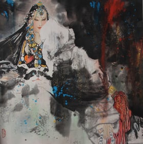 CHINESE PAINTING, ATTRIBUTED TO TONG ZI SHEN