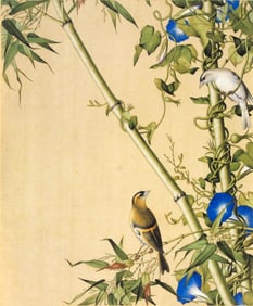 A COPY OF CHINESE PAINTING ON SILK