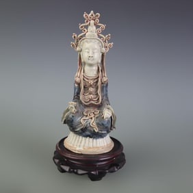 DEHUA PORCELAIN GUANYIN STATUE