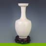 A FINE DING KILN LONG NECK PORCELAIN BOTTLE