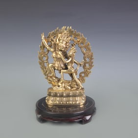 DOUBLE-BODIED GOD OF WEALTH AND HAPPY BUDDHA