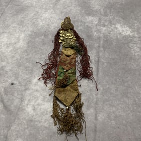A FINE TIBETAN BUDDHISM RITUAL PENDANT