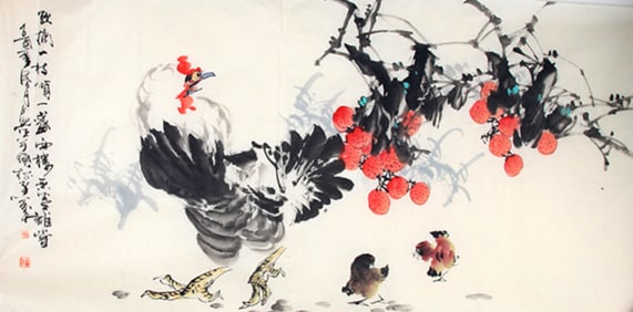 LI SONG PING, CHINESE PAINTING ATTRIBUTED TO